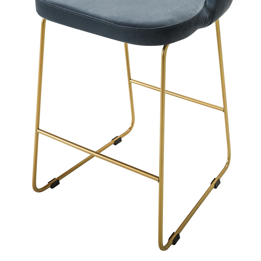 Кресло полубар Lars Diag grey/Линк золото - фото 5