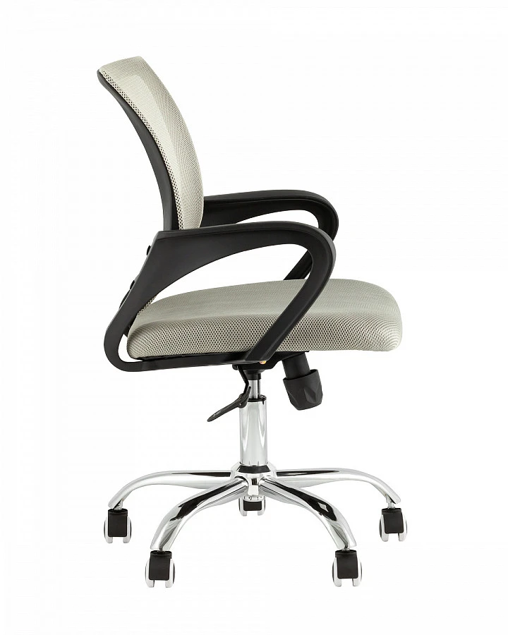 Кресло офисное TopChairs Simple New серый - фото 7