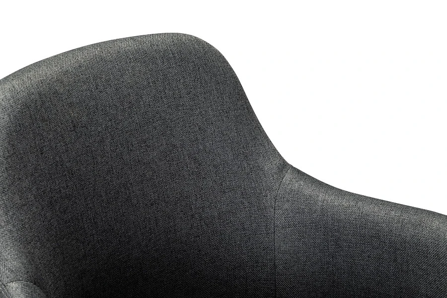 Кресло Ledger темно-серый/т. орех - фото 5