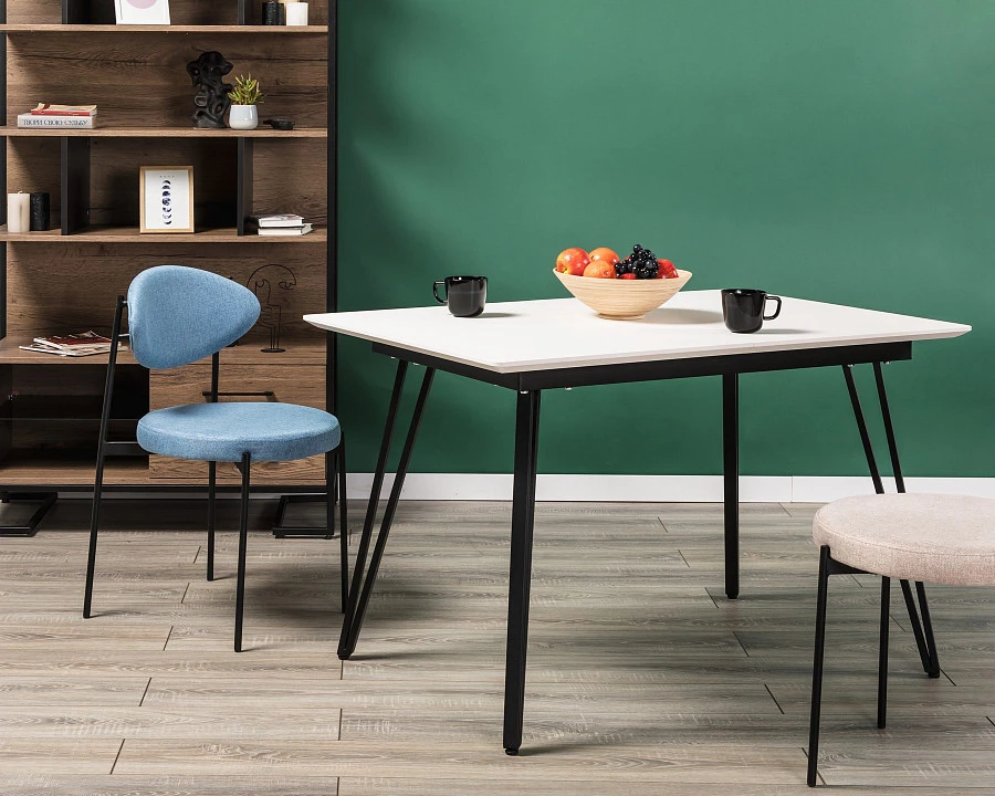 Стол Диего раздвиж. 140-180*80 белый - фото 8