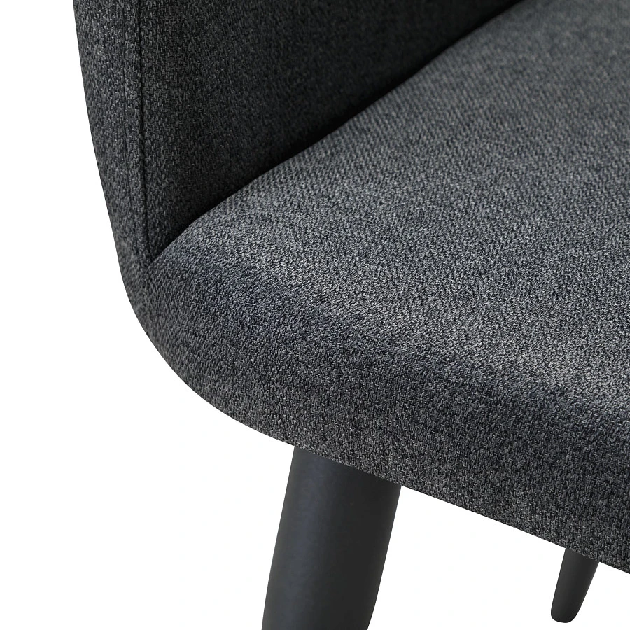 Стул Oscar тёмно-серый/черный - фото 5