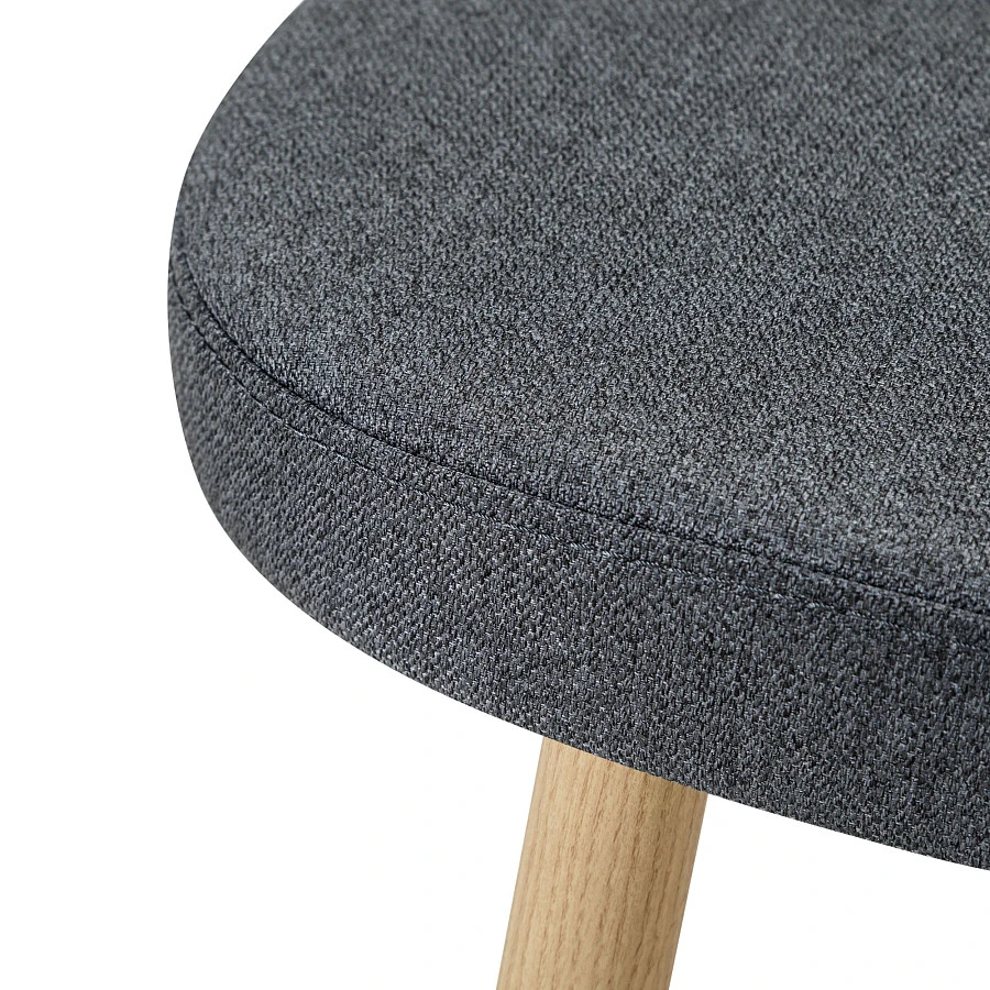 Стул Lars тёмно-серый/нат.дуб - фото 6