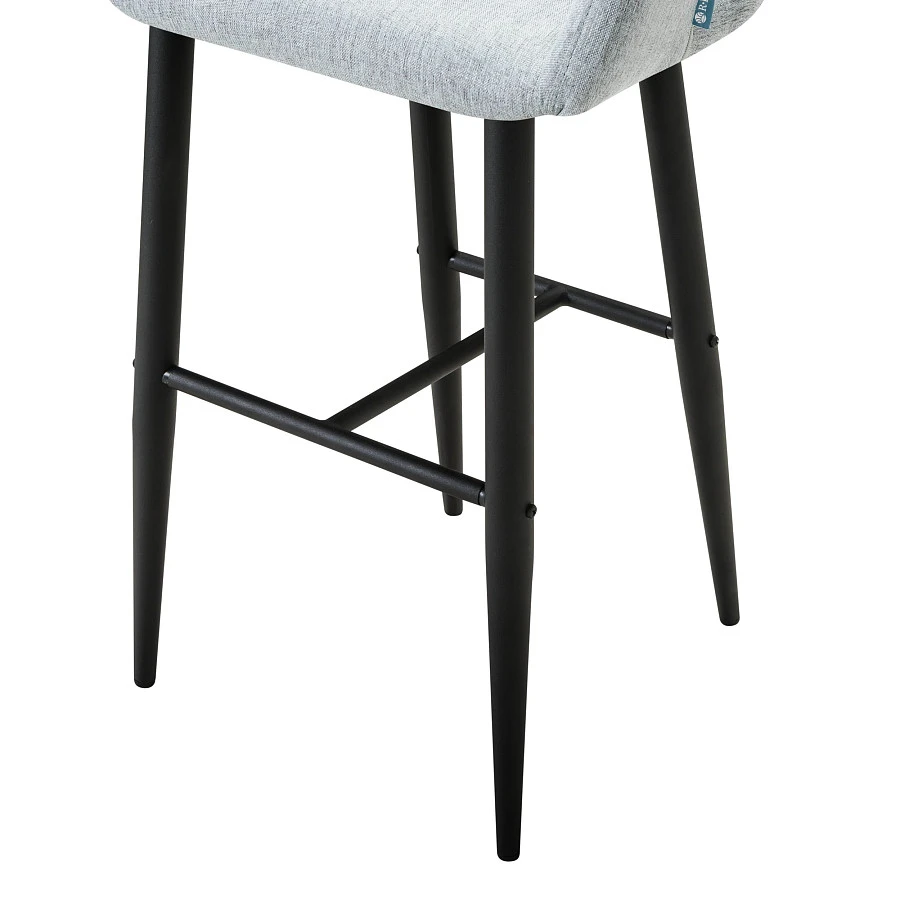 Кресло Бар.Hugs св.сер/черный - фото 5