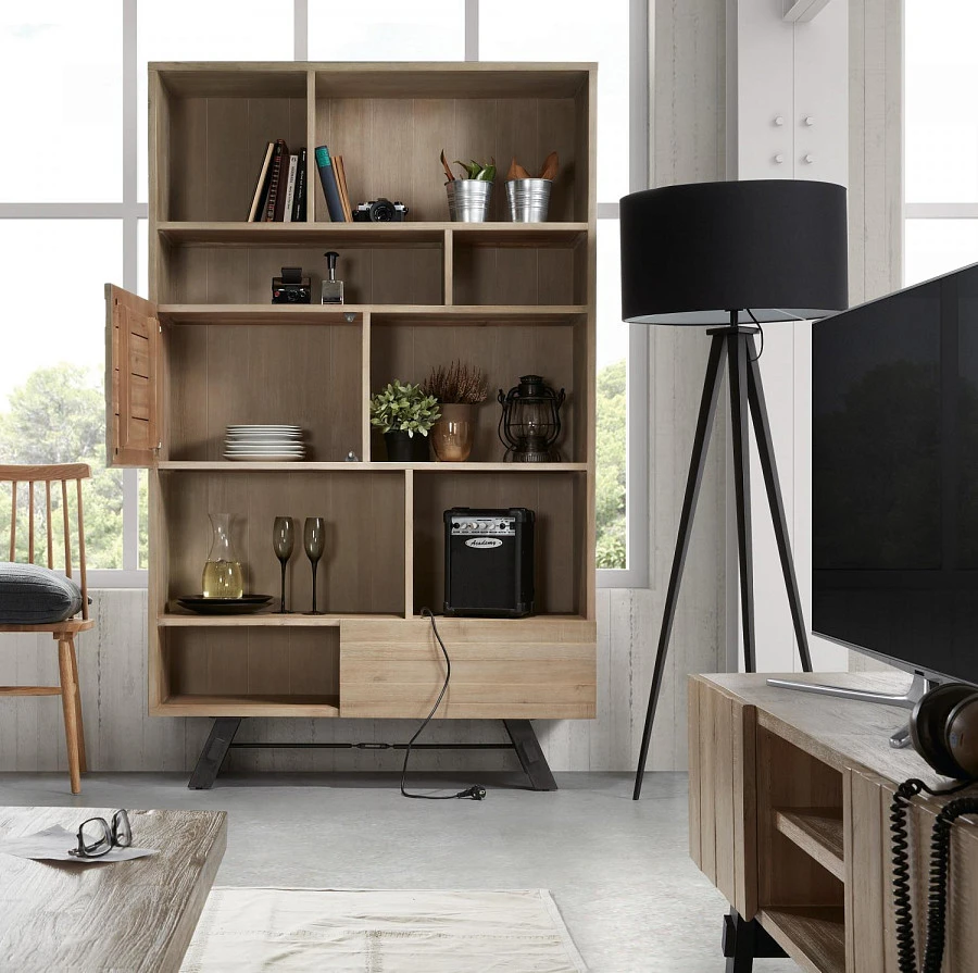 Торшер Uzagi черный - фото 3