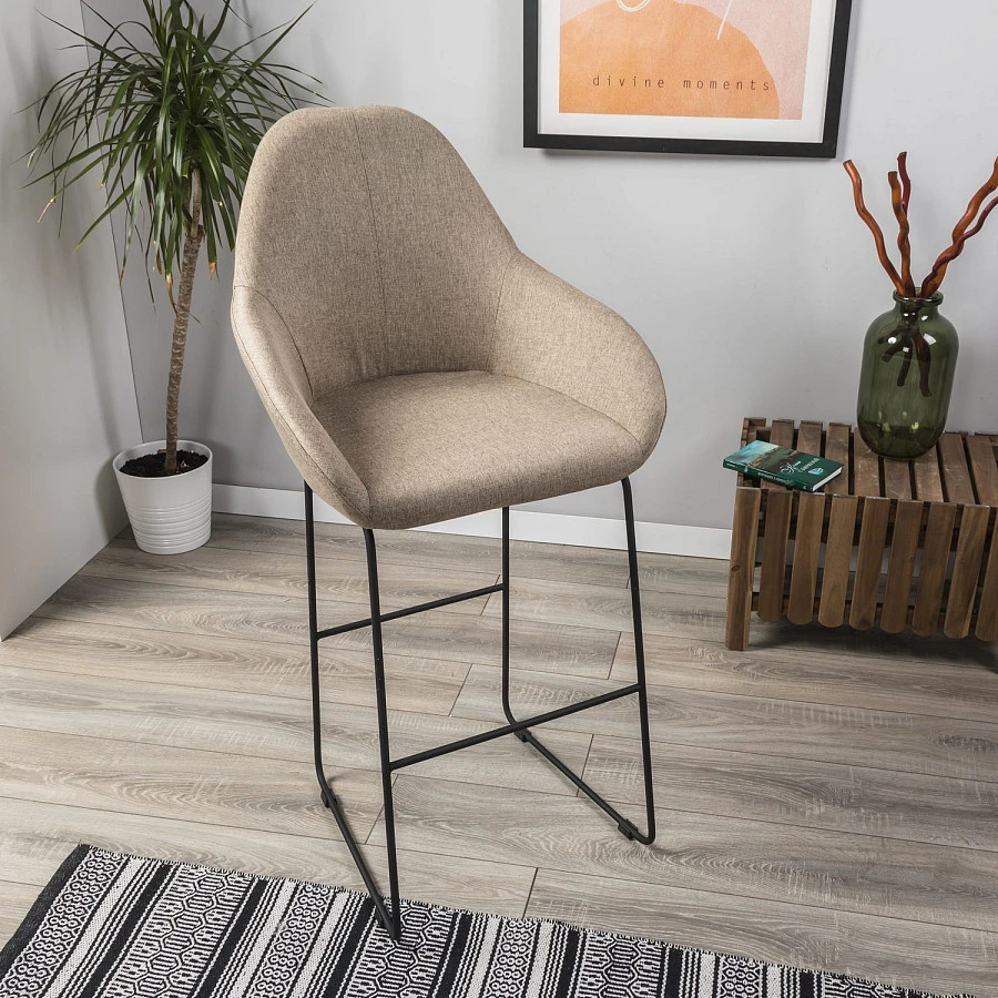 Кресло Бар Kent Браун/Линк - фото 6