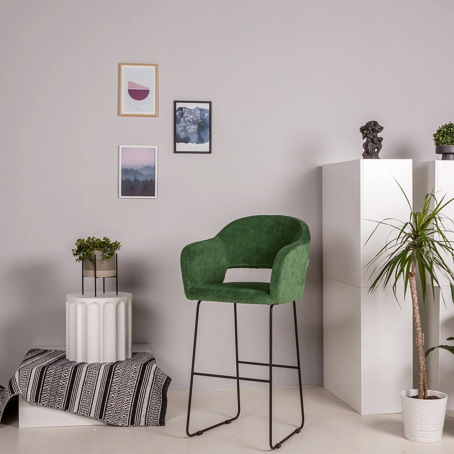 Кресло Бар. Oscar зеленый/Линк - фото 8