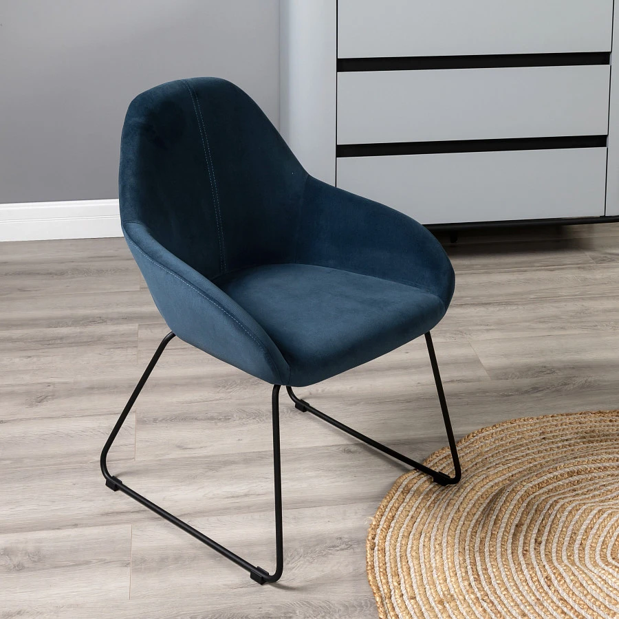 Кресло Kent Diag blue/Линк - фото 10