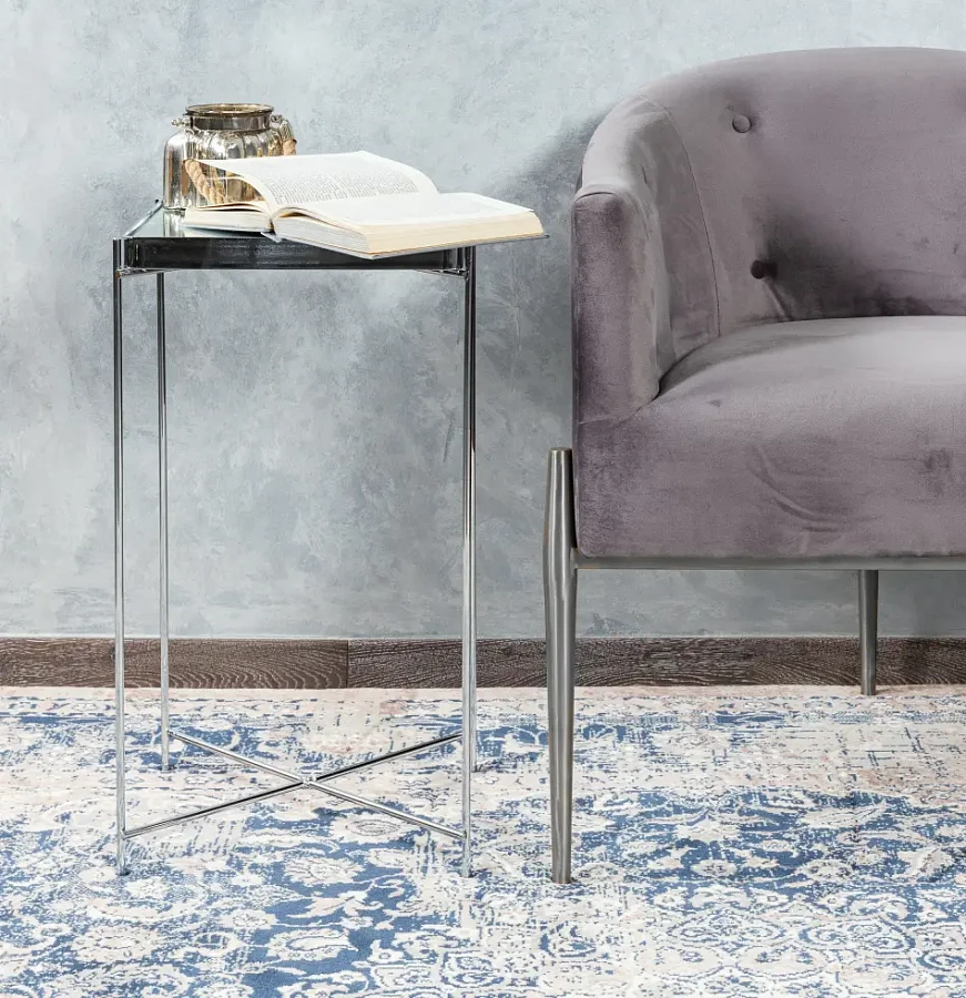 Кофейный столик Square S Silver 0.6x0.32x0.32м - фото 6