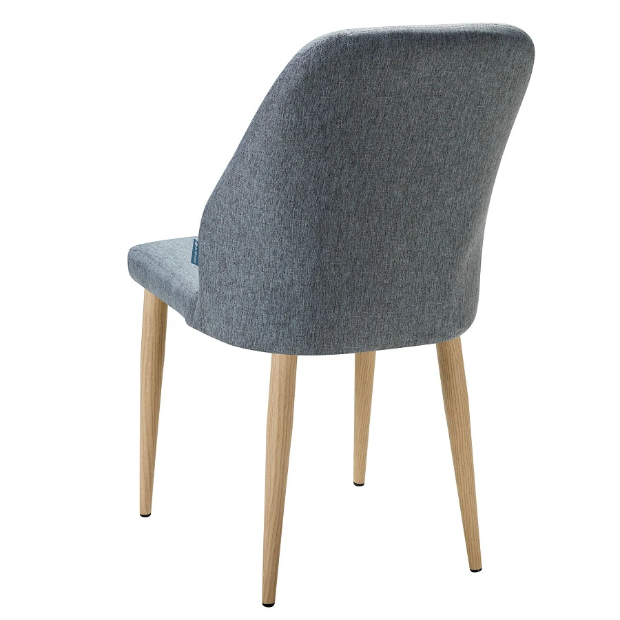 Стул Alen св.серый/нат.дуб - фото 4