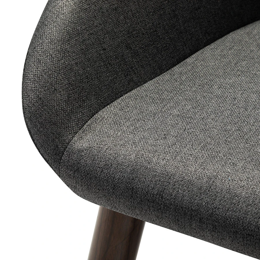 Кресло Kent тёмно-серый/т.орех - фото 6