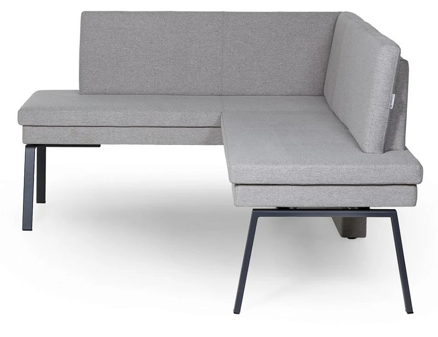 Диван кухон. Brave 140-178 Lsilver 1440*1820*830 - фото 3