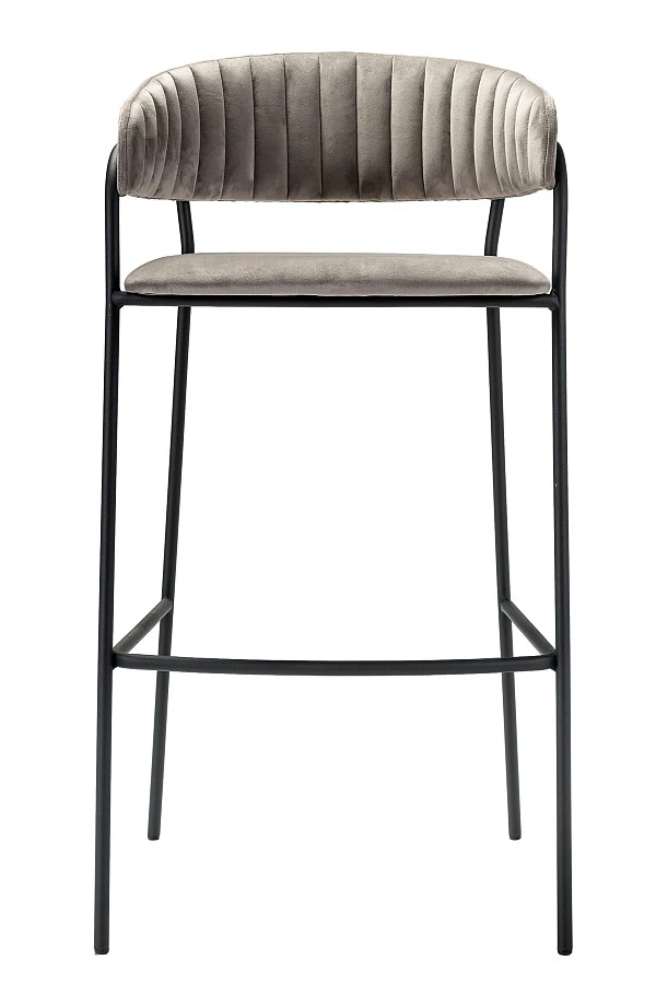 Стул барный Portman серый - фото 3