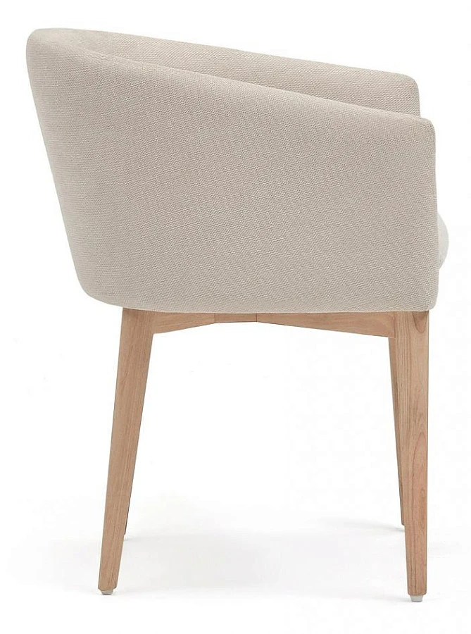 Стул Harlan бежевый/ массив ясеня - фото 3