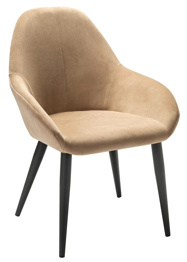 Кресло Kent Diag beige/черный