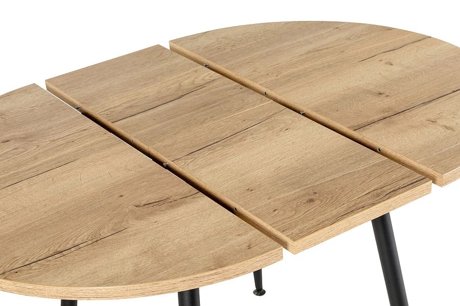 Стол Месси Prime раздвиж. D90+30 Галифакс Натур/Бабочка - фото 15