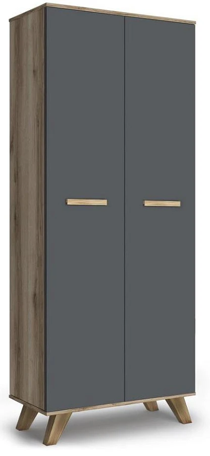 Шкаф для одежды 800 Вега Скандинавия Дуб каньон