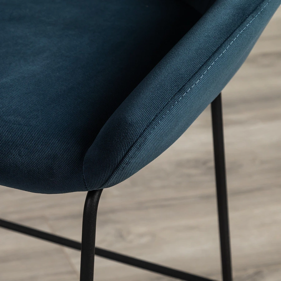 Кресло полубар Kent Diag blue/Линк - фото 10