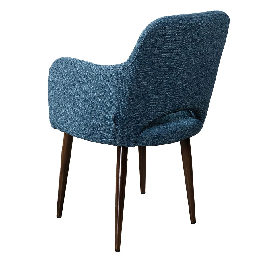 Кресло Ledger БлюАрт/ТОрех - фото 3