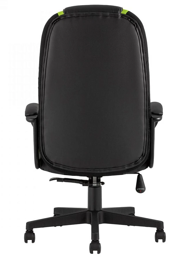 Кресло игровое TopChairs ST-CYBER 9 черн/зеленый - фото 4