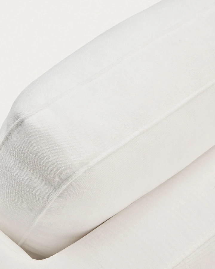 Gala 4-местный диван с левым шезлонгом белый 300 см - фото 17