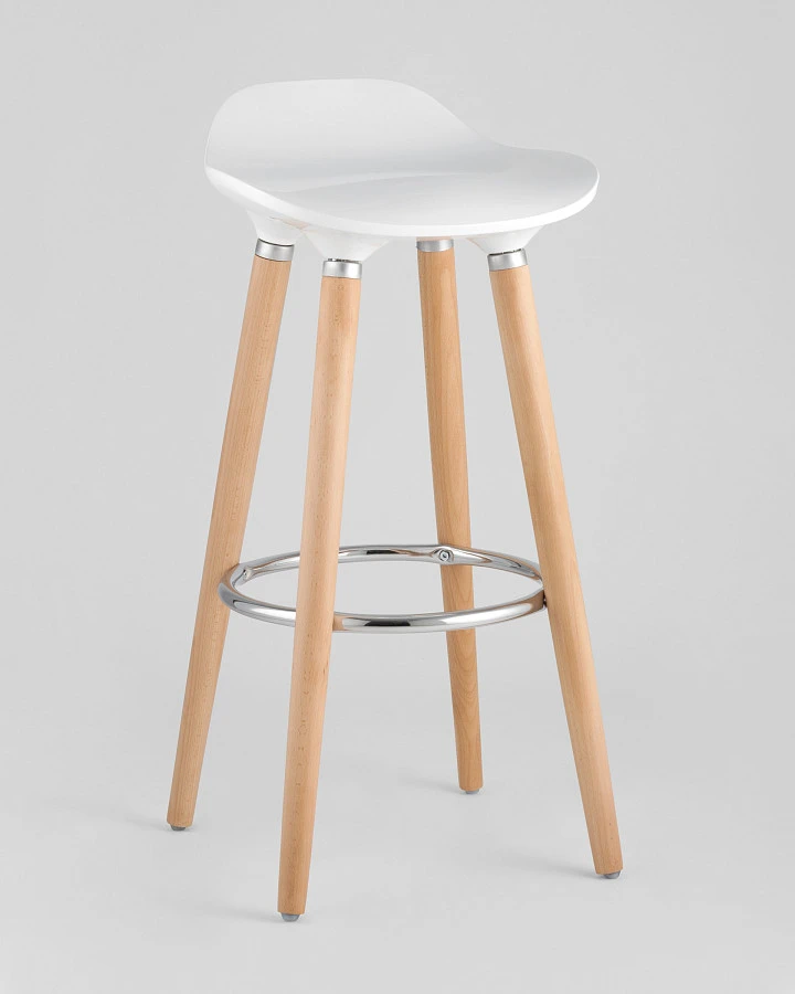 Стул барный Модерн белый - фото 2