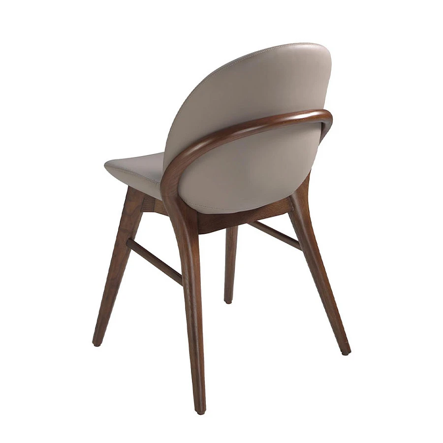 Стул CH19058/4107 с обивкой из экокожи и каркасом из массива ясеня - фото 4