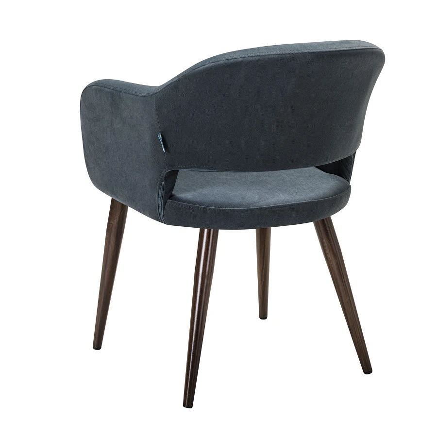 Стул Oscar Diag grey/т.орех - фото 4