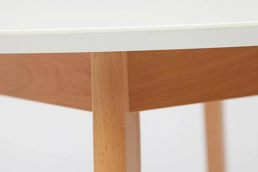 Стол обеденный расклад. BOSCO Белый+Бук - фото 5