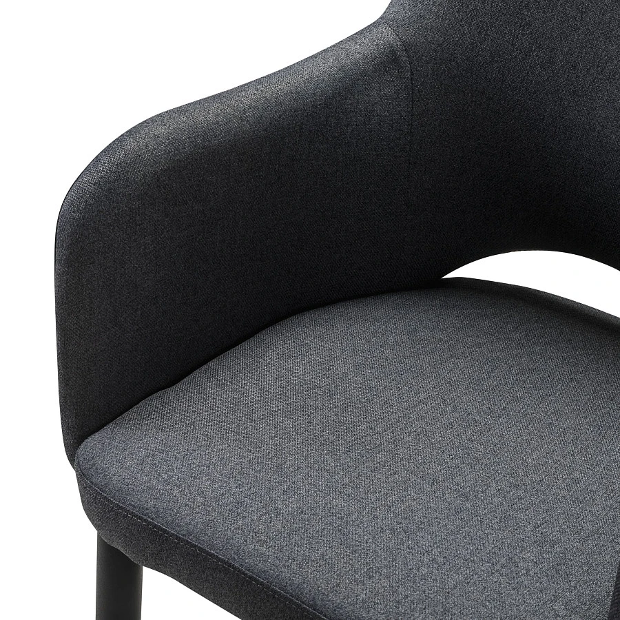 Кресло Ledger темно-серый/черный - фото 7