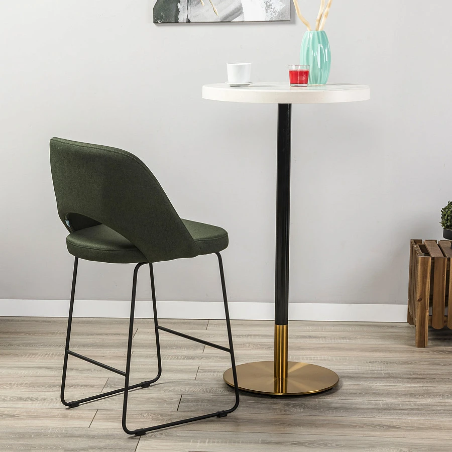 Кресло полубар Lars тёмно-зеленый/Линк - фото 9