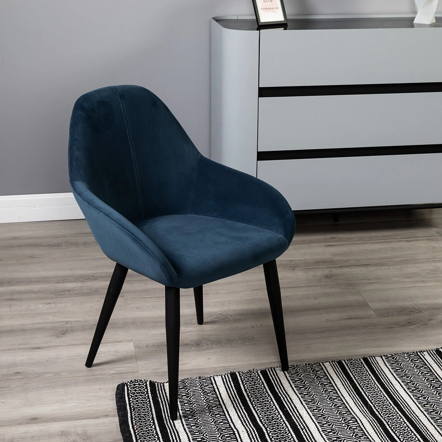 Кресло Kent Diag blue/черный - фото 11