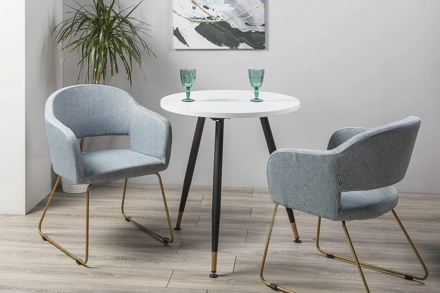 Стол Месси Белый (серия CITY) D70 - фото 6