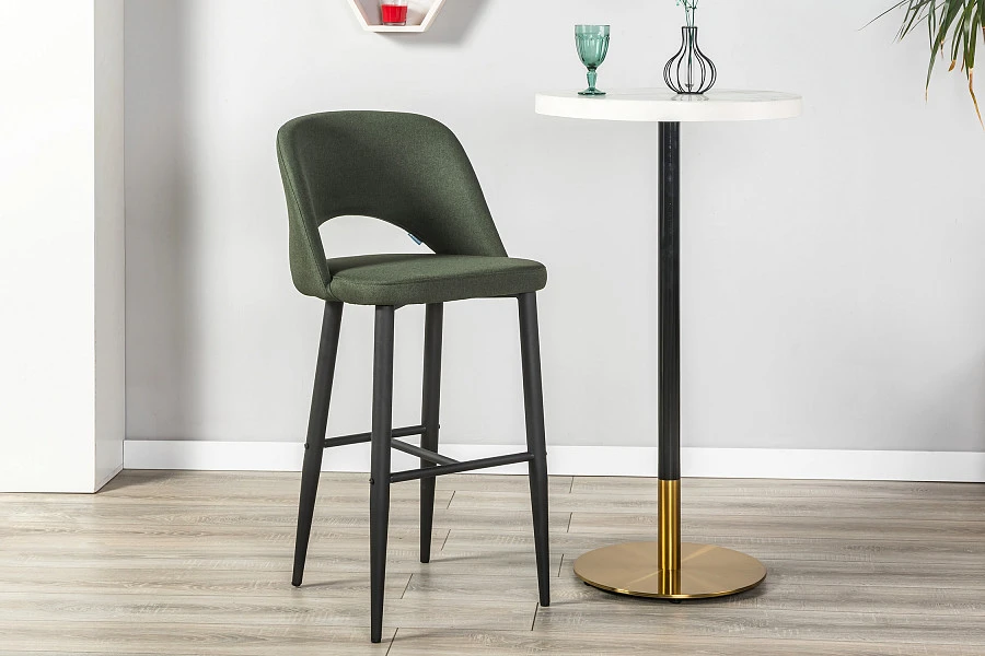 Кресло Бар.Lars тёмно-зеленый/черный - фото 13