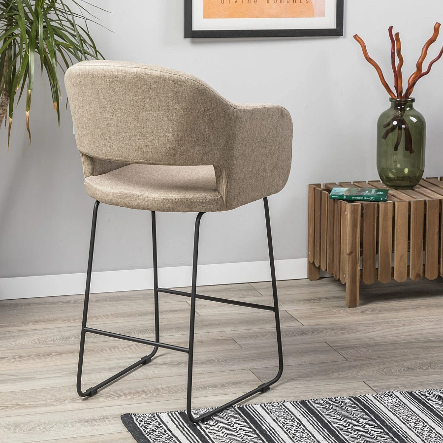 Кресло полубар Oscar Браун/Линк - фото 11