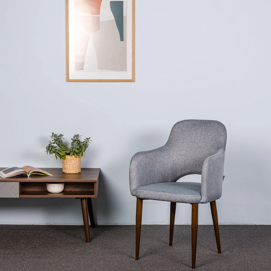 Кресло Ledger Грей/ТОрех - фото 7