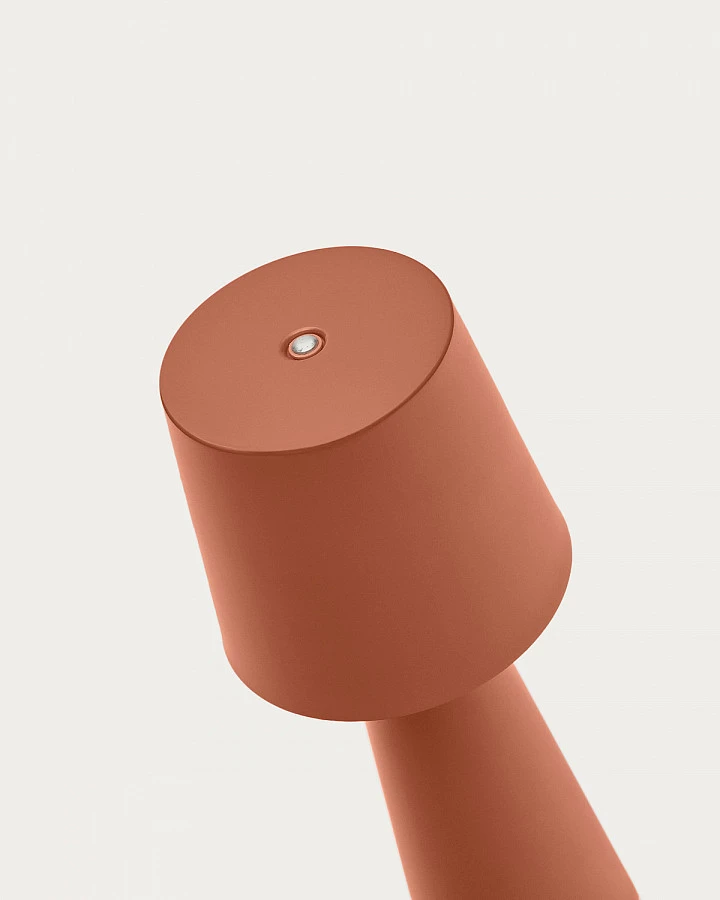 Arenys лампа в терракотовом цвете - фото 4