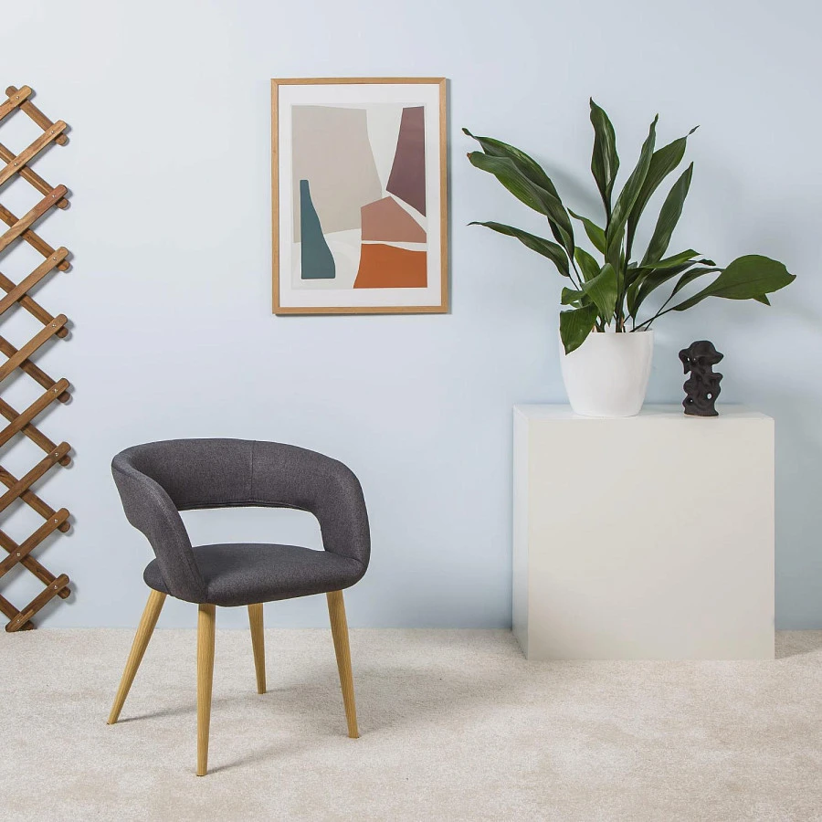 Кресло Hugs Тм.Сер/Натур. Дуб - фото 8