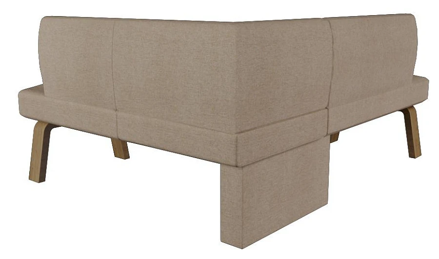 Диван кухон. Pride 178-140 R beige 1820*1440*830 - фото 2