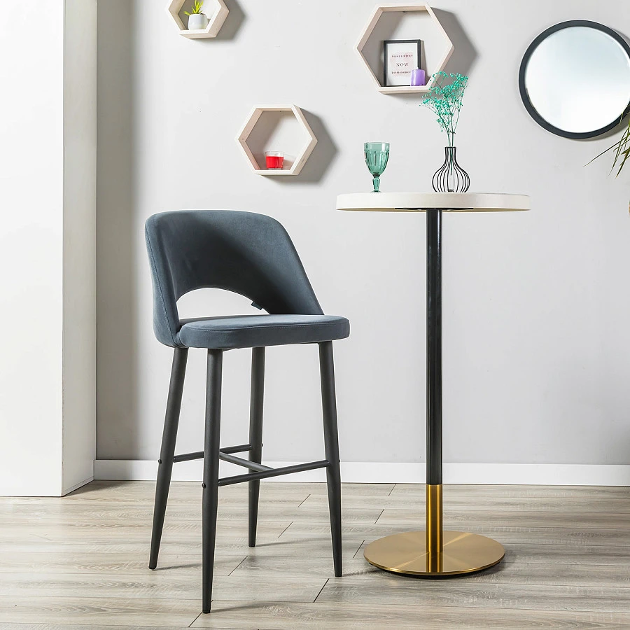 Кресло Бар.Lars Diag grey/черный - фото 7