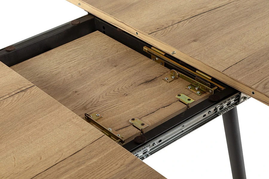 Стол Месси Prime раздвиж. D90+30 Галифакс Натур/Бабочка - фото 11