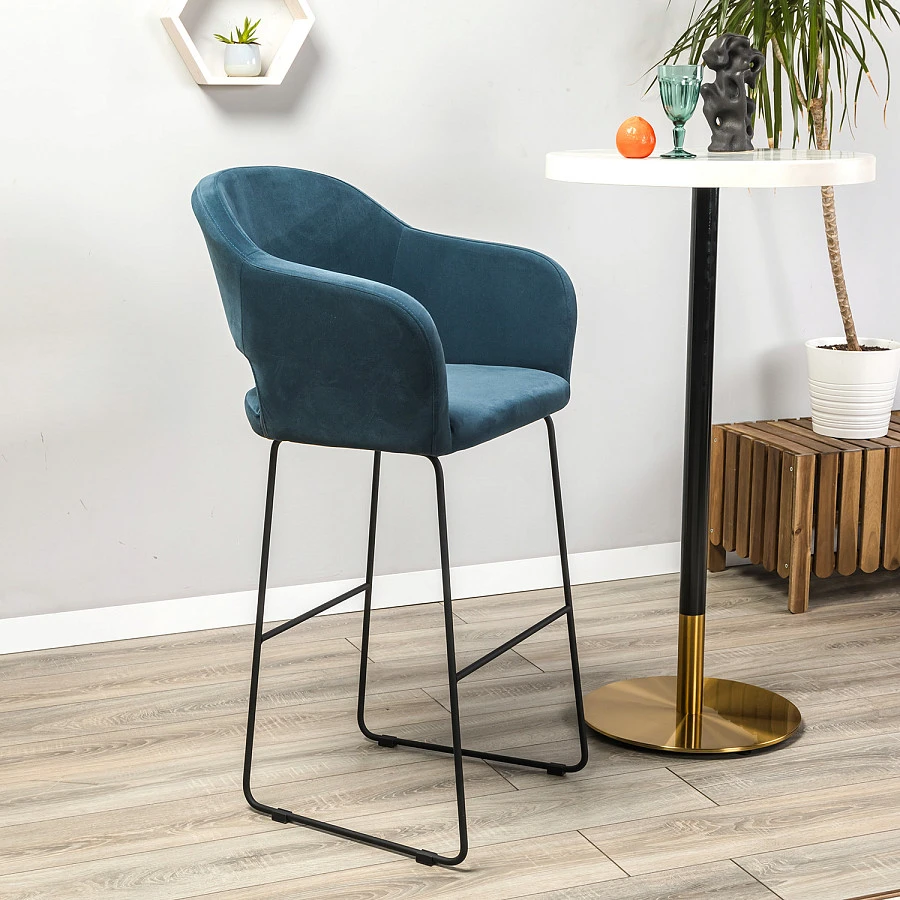 Кресло Бар. Oscar Diag blue/Линк - фото 8