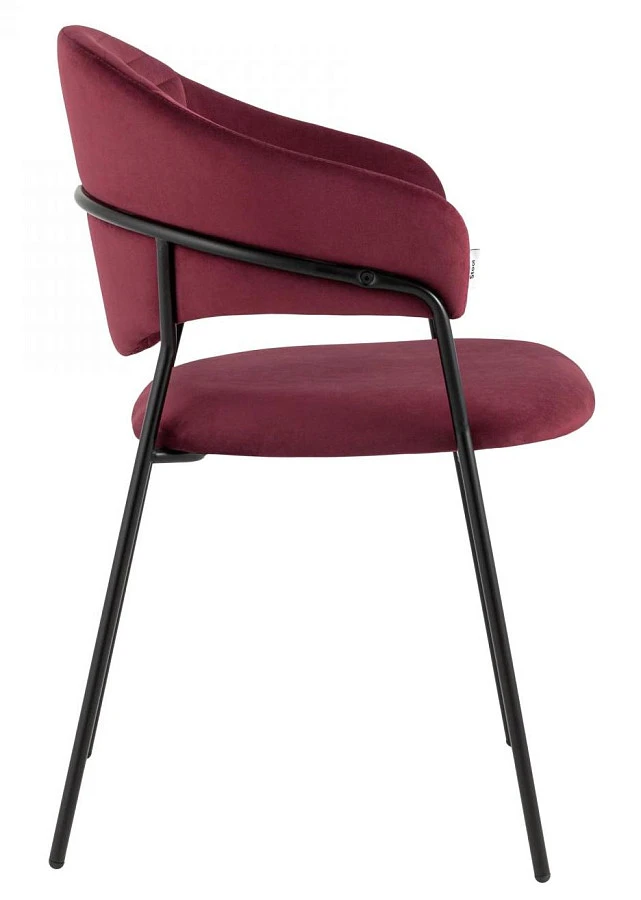 Стул Алексис велюр винный - фото 3