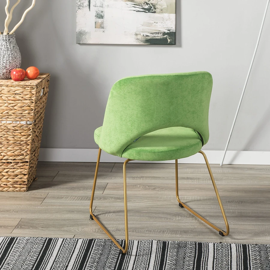 Кресло Lars Green/Линк золото - фото 13