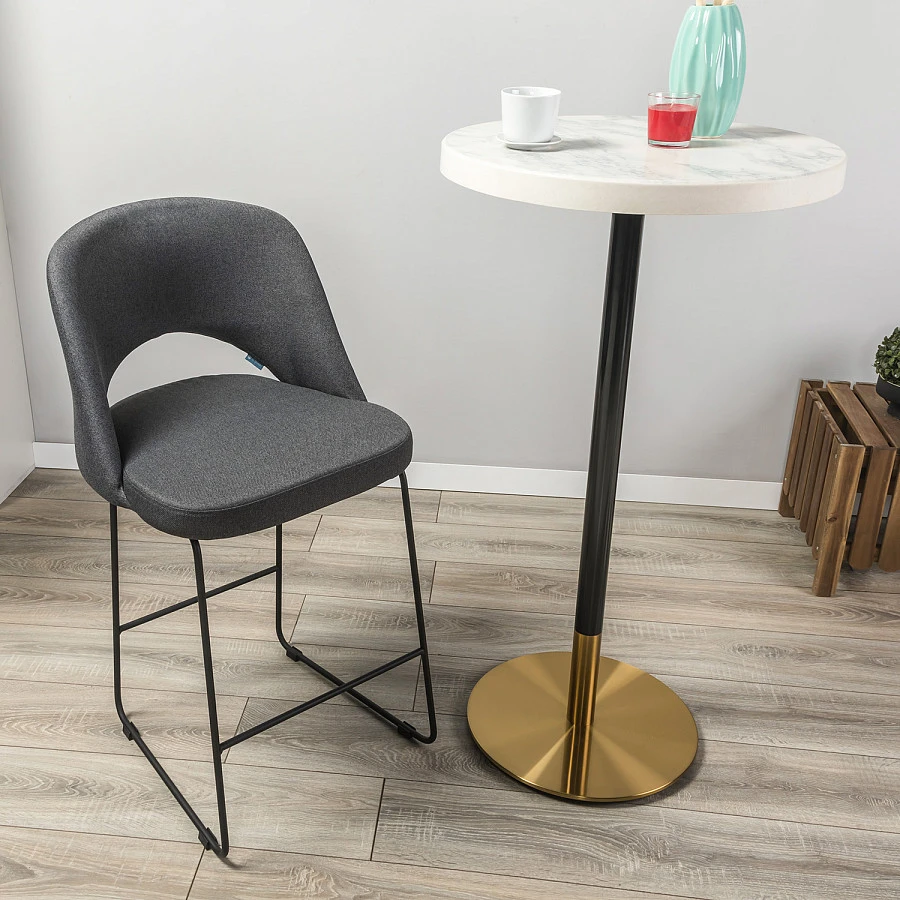 Кресло полубар Lars тёмно-серый/Линк - фото 9