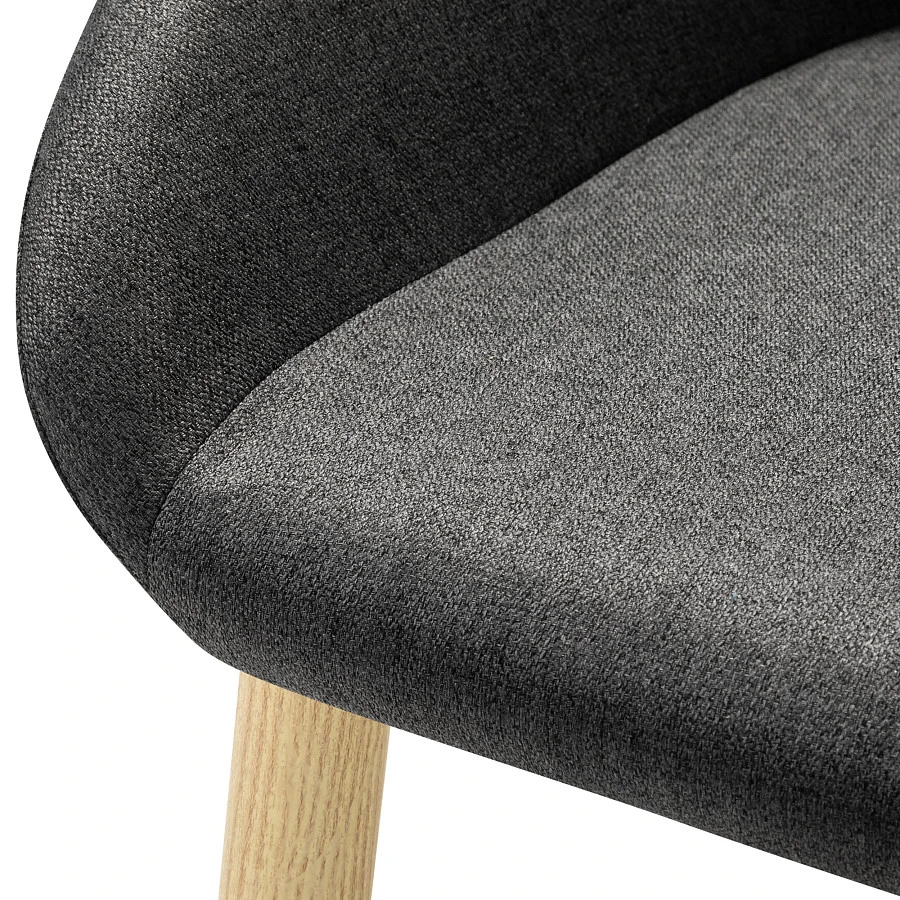 Кресло Kent тёмно-серый/нат.дуб - фото 6