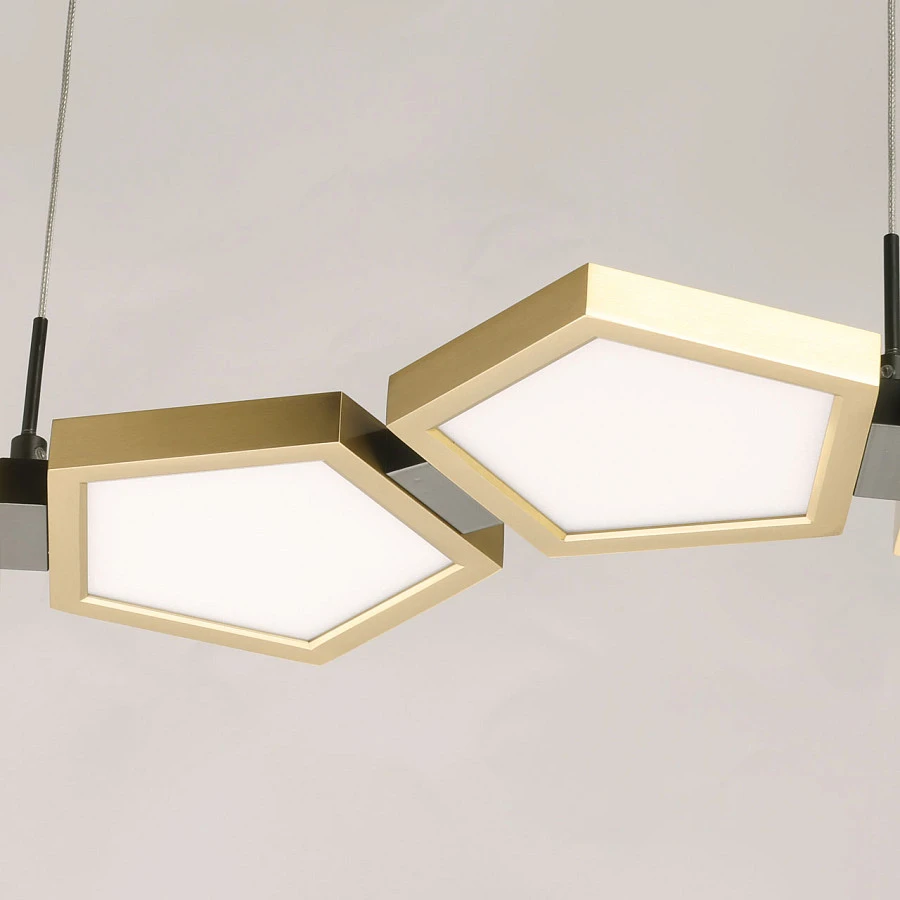 Подвесной светильник DeMarkt Пазл 719010406 - фото 7