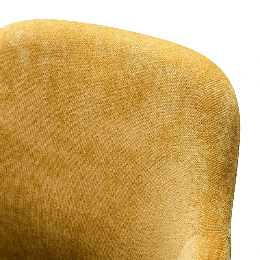 Кресло Ledger желтый/черный - фото 6