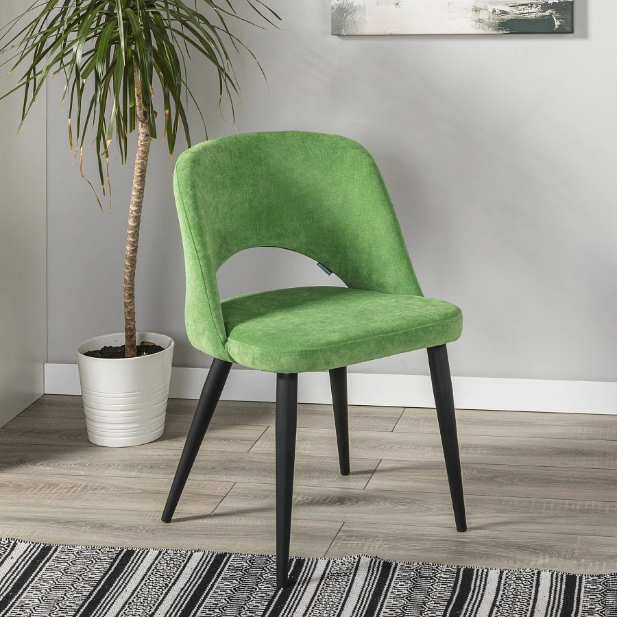 Кресло Lars Green/черный - фото 7