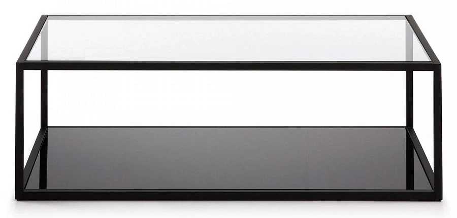 Журнальный столик Greenhill 110 x 60 см черный - фото 4