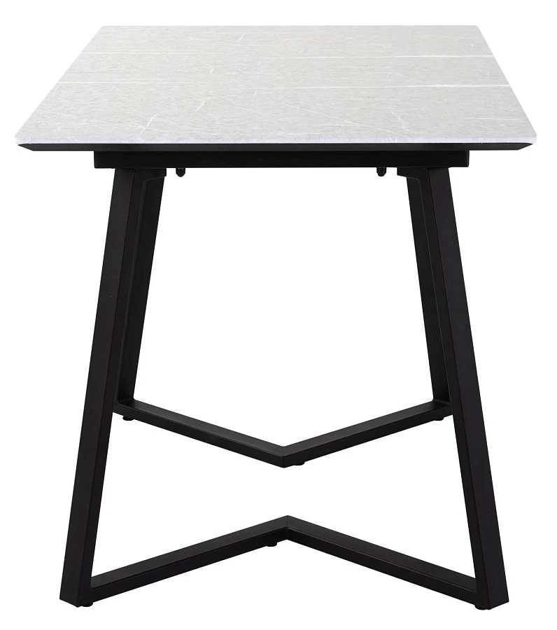 Стол Роналдо раздвиж. 140-180 Мрамор бьянко - фото 4